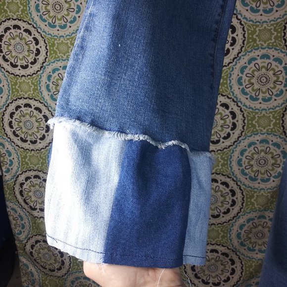 2013 Size13 Jeaniemade No Boundaries NWT Flare Leg Jeans - Picture 4 of 6